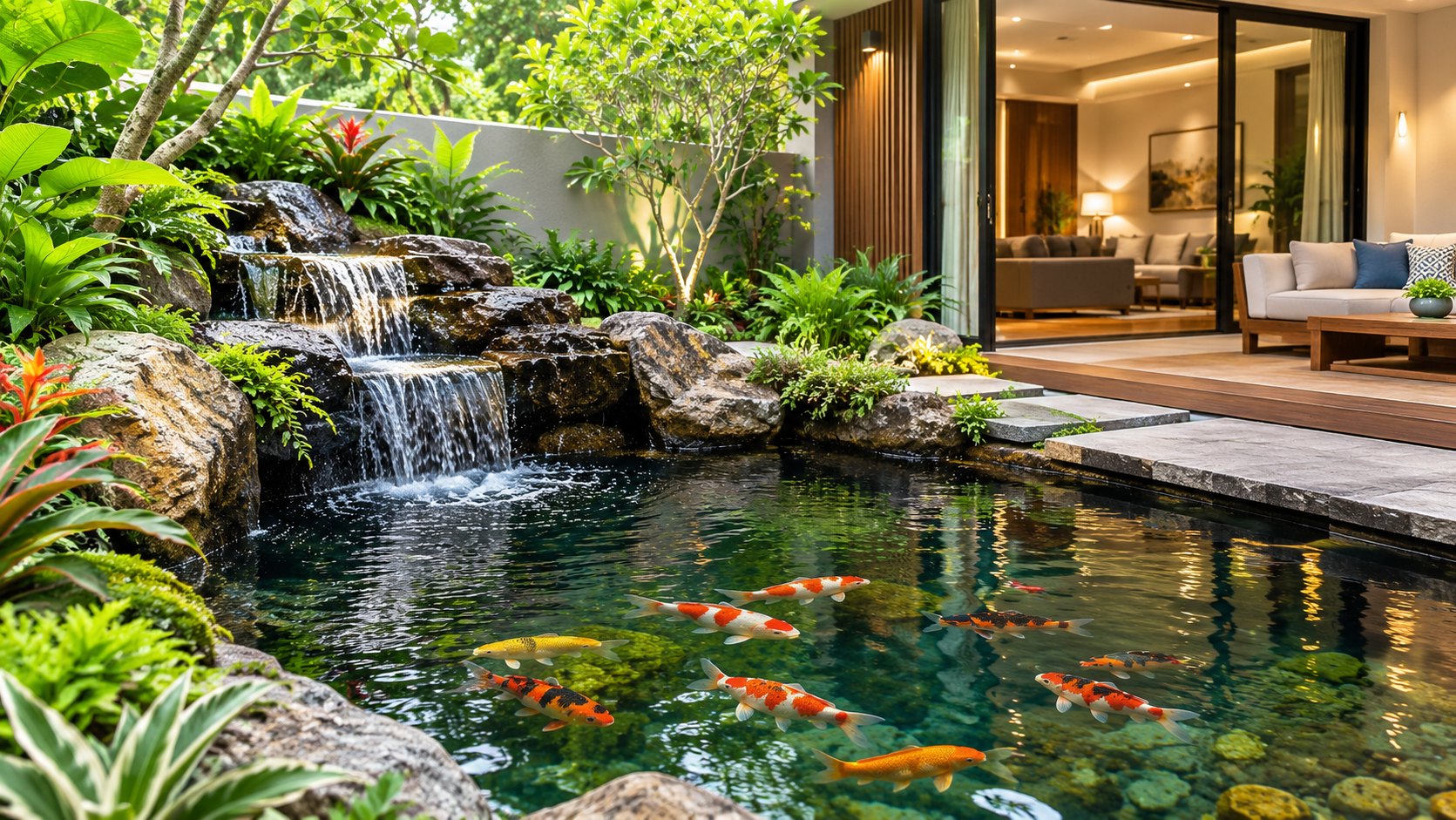Indoor & Outdoor Fish Pond